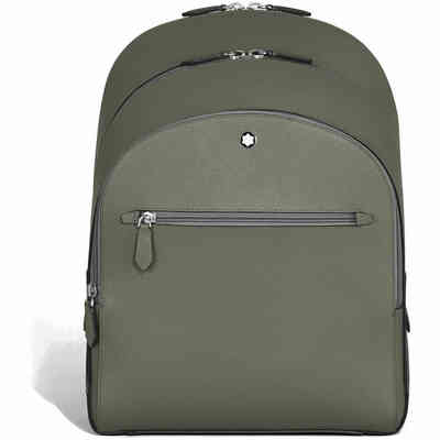 Zaino Montblanc Sartorial Medio 3 scomparti Grigio Zaino Montblanc Sartorial Medio 3 scomparti Grigio
